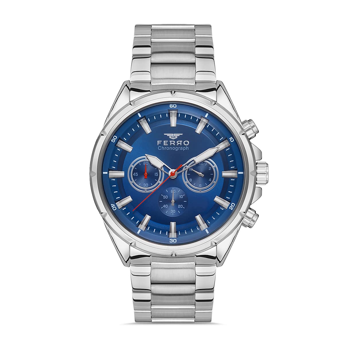 MONTRE FERRO HOMME M.FONCTION ACIER